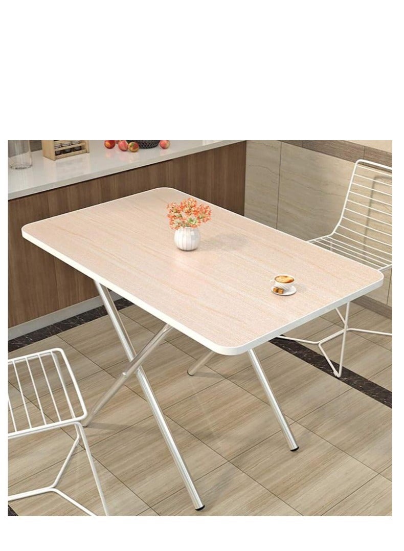 جولدن طاولة الطعام طاولة طعام المطبخ طاولة ترفيهية حديثة طاولة طعام مربعة طاولة طعام خشبية طاولة تخييم قابلة للطي طاولة طعام محمولة للمطبخ 60cm*40cm - Image 1