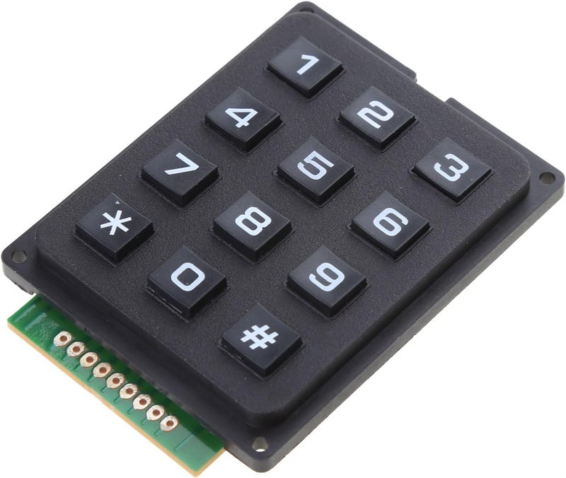 4x3 Matrixes Array 12 Membrane Switches Keypad Keyboard 3x4 Control Panel Microprocessor Keyboard Controller - Image 3