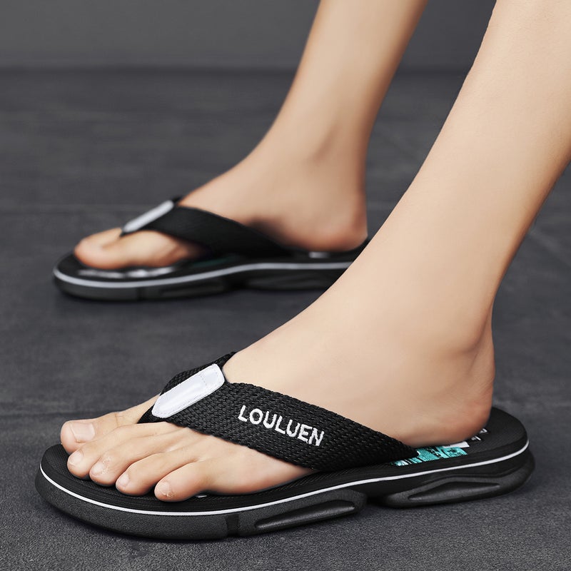 Men'S Flip Flops Summer Outdoor Beach Shoes Flip-Flops - Image 2
