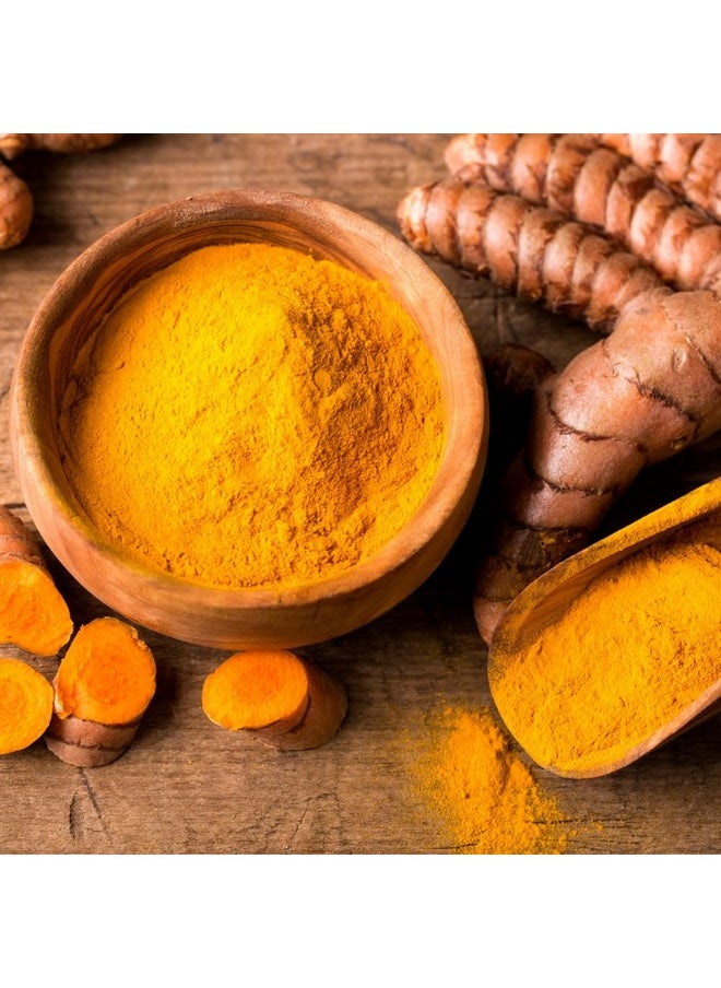 STAMIO - Kasturi Haldi Powder 100 Gm For Face, Beauty, Skin Care, Mask, Diy | Pure And Natural, Chemical Free | Jangli/Wild Turmeric | Kasturi Manjal | Curcuma Aromatica | Men & Women | In Jar 3.53 Oz - Image 1