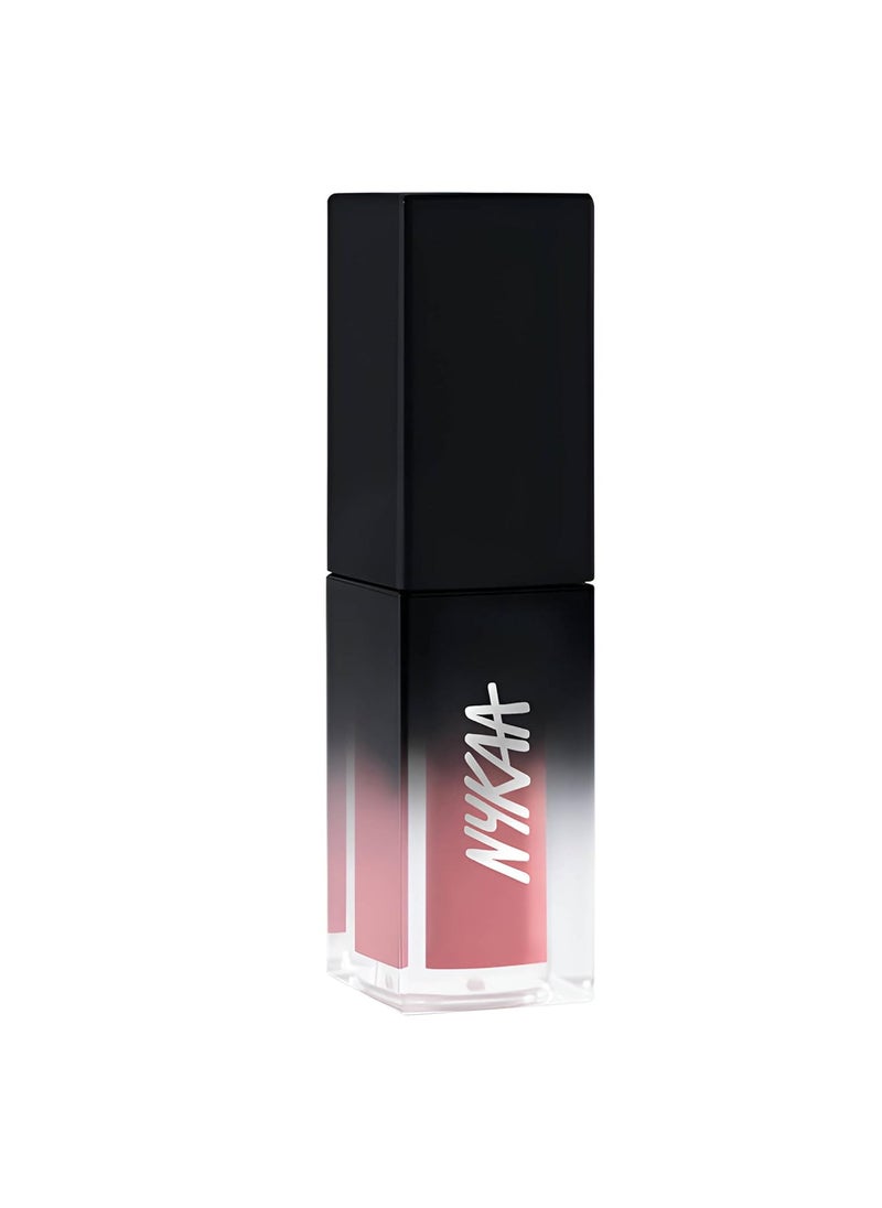 Nykaa Cosmetics Get Set Matte Demi Matte Lip Cream Lipstick - Soft Velvety Texture Lip Balm - Lip Color with Weightless Comfort - Goals - 0.16 oz 