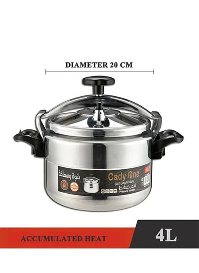 Cady One Aluminum Pressure Cooker 4 Liter  - Image 1