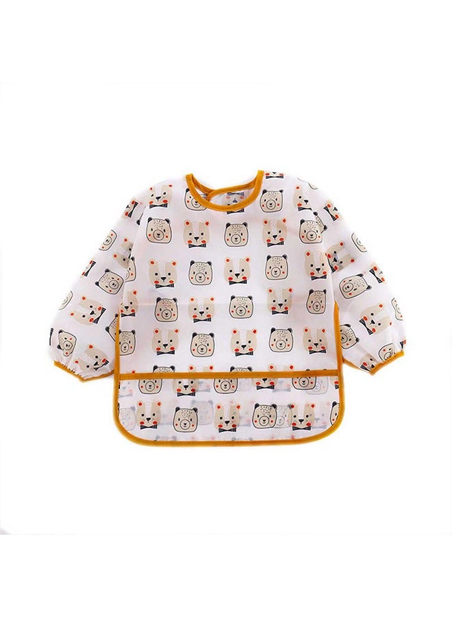 SOWUGI 2Pcs Set Waterproof Stain Resistant Drool Cloths Baby Bib Nursing Feeding Bibs Burp Cloths Bibs Drooling Bibs - Image 2