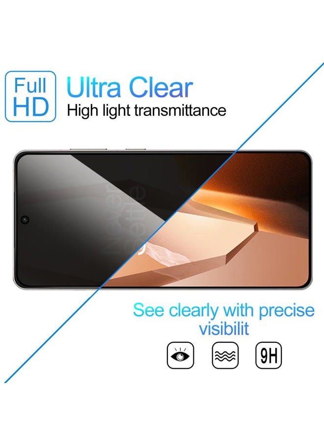 Lokyoo 2 Pack Privacy Screen Protector for OnePlus 13R[Anti-Spy Tempered Glass], Ultra HD, Anti-Scratch, Bubble-Free, Easy Install 9H Protective Glass for OnePlus 13R - Image 5