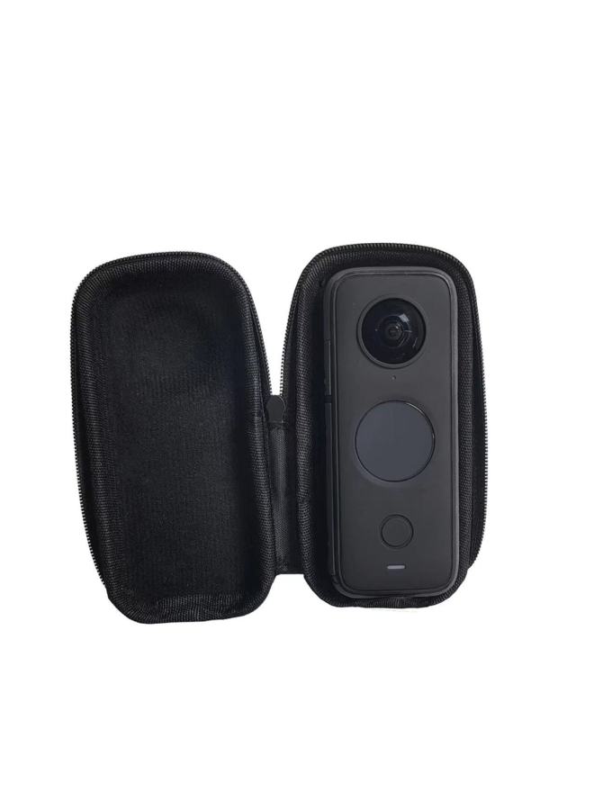 Generic Suitable For Insta360 X3 Single Bag Shadow Stone Panoramic Camera ONE X2 Storage Bag Clutch Accessories-Color:Black  - Image 4
