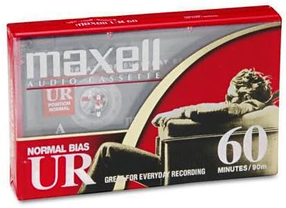 Maxell Audio Cassette  Blank Media Cassette Red 60 Min Pack of 10 - Image 5