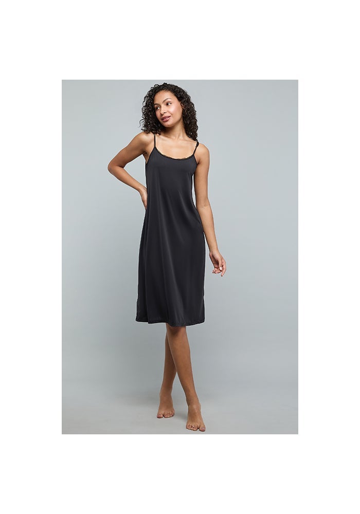 R&B Solid Night Slip Dress - Image 3