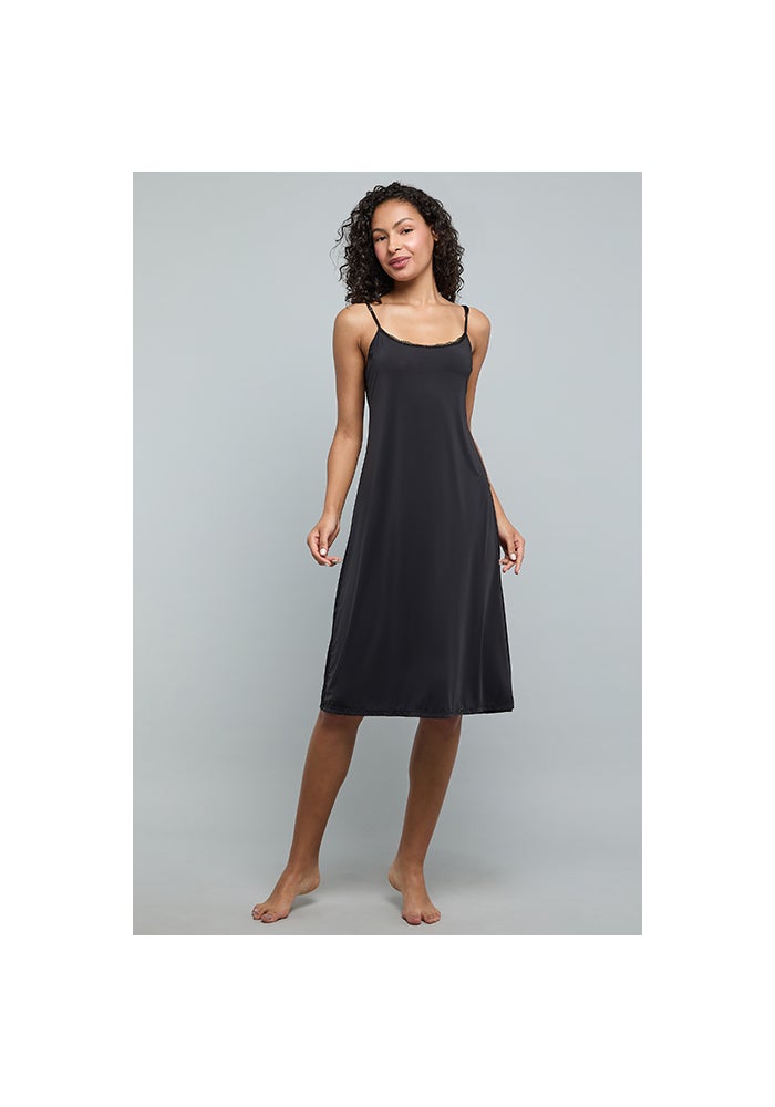 R&B Solid Night Slip Dress - Image 1