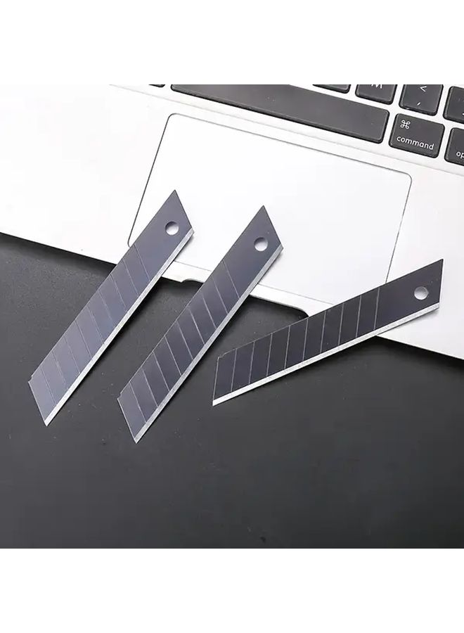 30pcs 60 Degree Sharp Black Edge High Carbon Steel Crafting Blades For Cardboard Foam Plastic Cutting - Image 4
