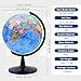 VAP World Globe for Children and Adults 12 inch Educational Spinning Earth Map with Stand SelfAssembled Interactive World Globes for Kids Teacher Classroom Students Desk Room and Office Decor - Image 4