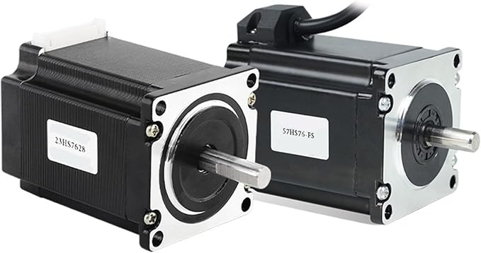 57HS76 Stepper Motor Nema23 57 Motor 4 Lead 2.8A 6.35mm Shaft For CNC Plasma Cutting - Image 1