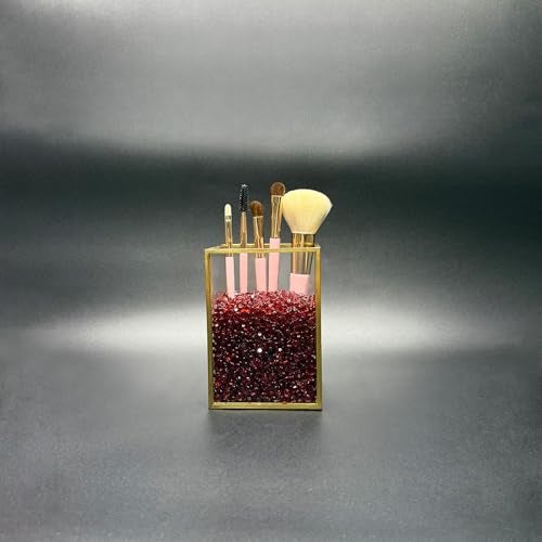Angzhia 5000 pcs/Pack Wedding Table Scatter Confetti Crystals Acrylic Diamonds 6 mm Rhinestones for Wedding, Bridal Shower, Vase Beads Decorations (6mm, Burgundy) - Image 3