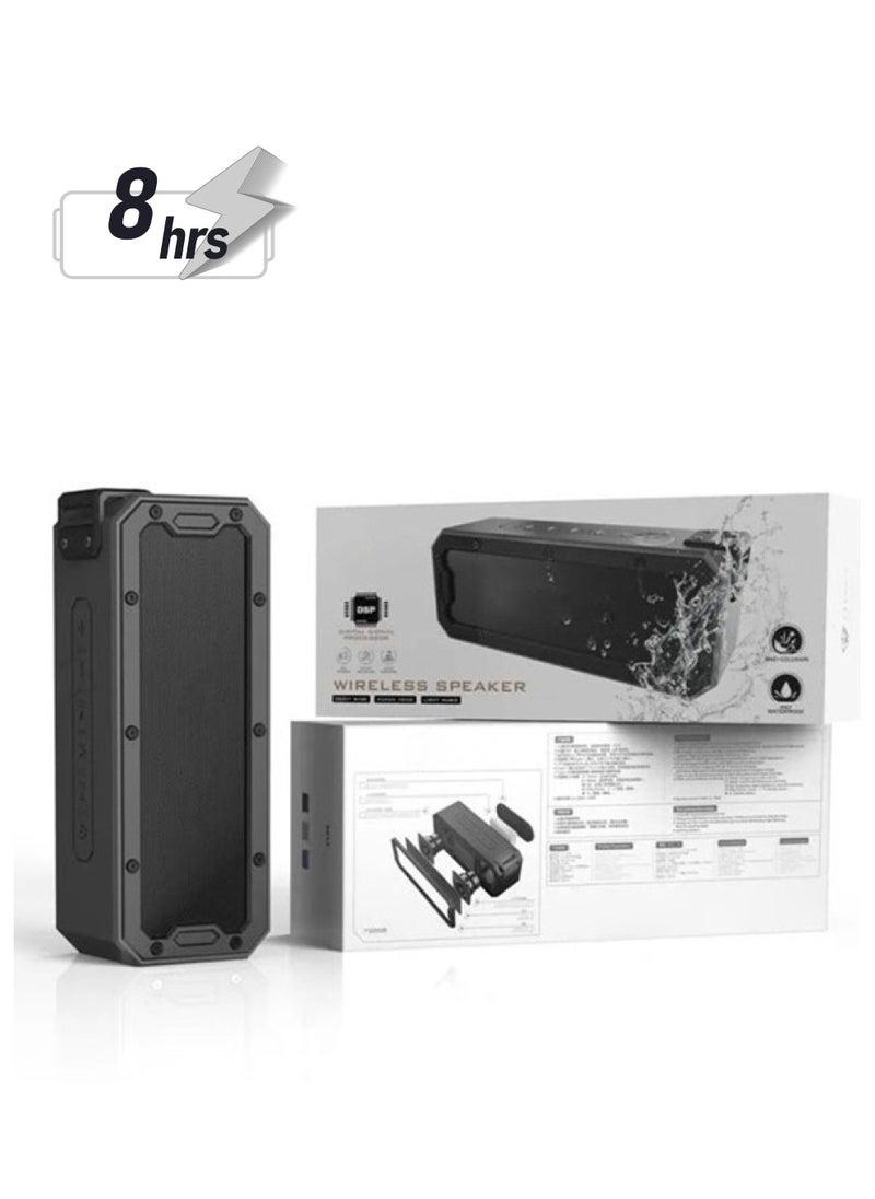 Lenyes - S108 - Speaker lenyes portable S-108 40w waterproof ipx7 outdoor wireless bluetooth hifi stereo portable speaker heavy bass - Image 1