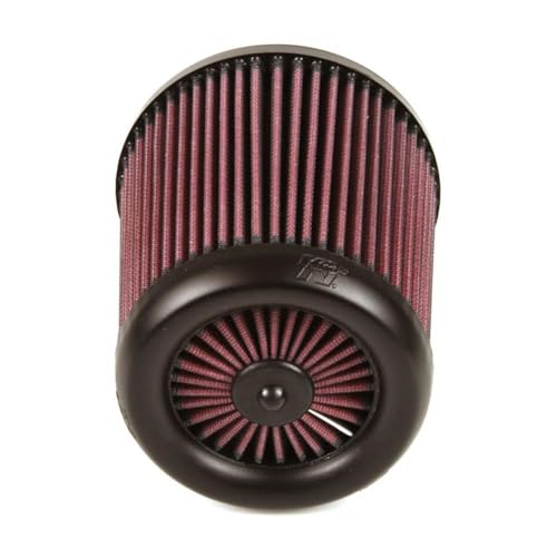 K+N K&N High-Flow Original Lifetime Universal X-Stream Clamp-On Air Filter: High Performance, Premium: Flange Diameter: 3 In, Filter Height: 6.5 In, Flange Length: 1.75 In, Shape: Round Tapered, RX-4730XD - Image 4