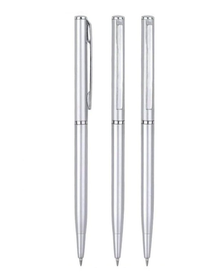 Dwuww 3Pcs Small Ballpoint Pen, Mini Pens Bulk, Small Retractable Ballpoint, Writing Pen Short Pens, Smooth Writing Rollerball Pens for Pocket Notebook School Office,Tiny Pen Ink Ballpoint Pens and Refills - Image 1