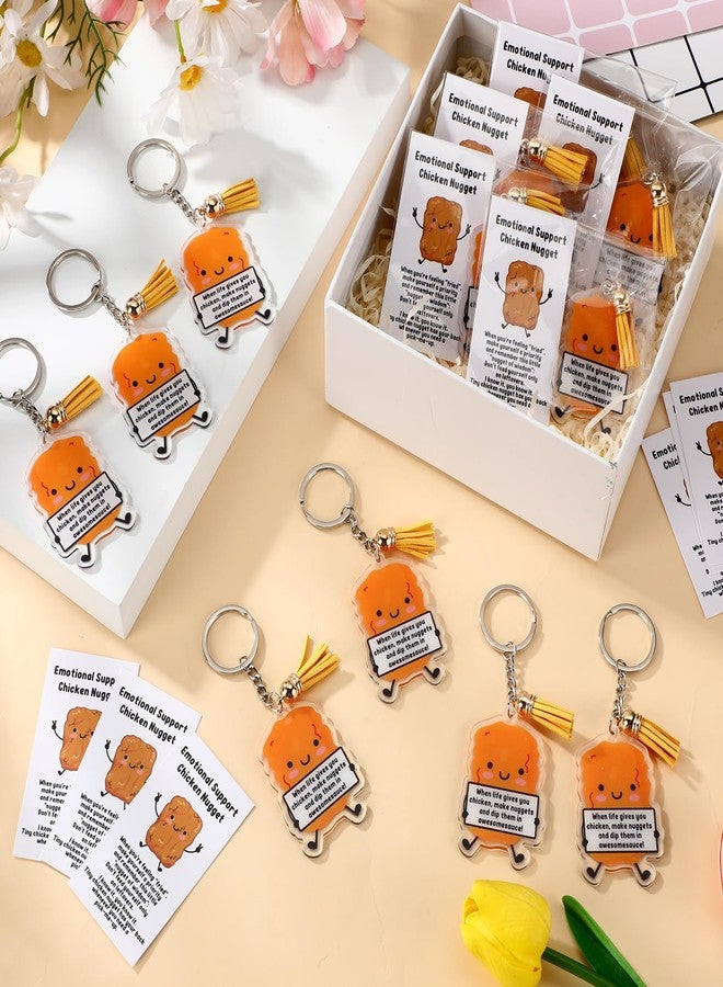 Siifert 12 Set Positive Keychains Gifts Christmas Emotional Support Keychain Appreciation Gift for Coworker Office Team Staff - Image 4