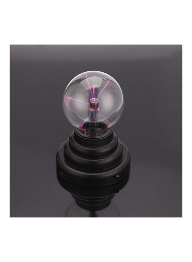 USB Plasma Ball Black/Clear 3inch - Image 3
