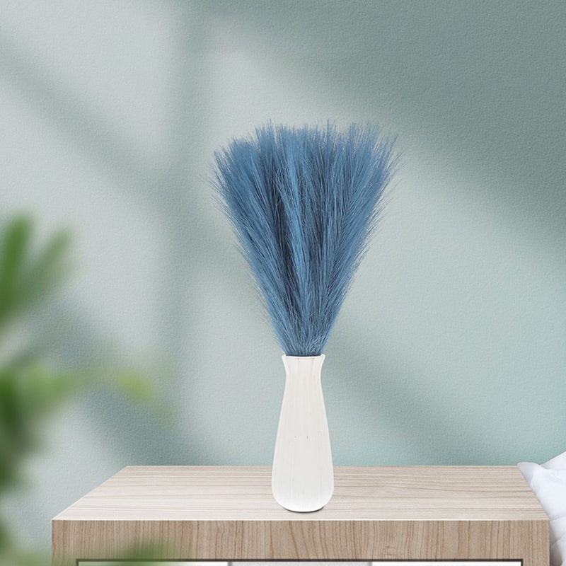 6pcs Artificial Pampas Stems Faux Pampas Branches Fake Plants Vase Decors - Image 3