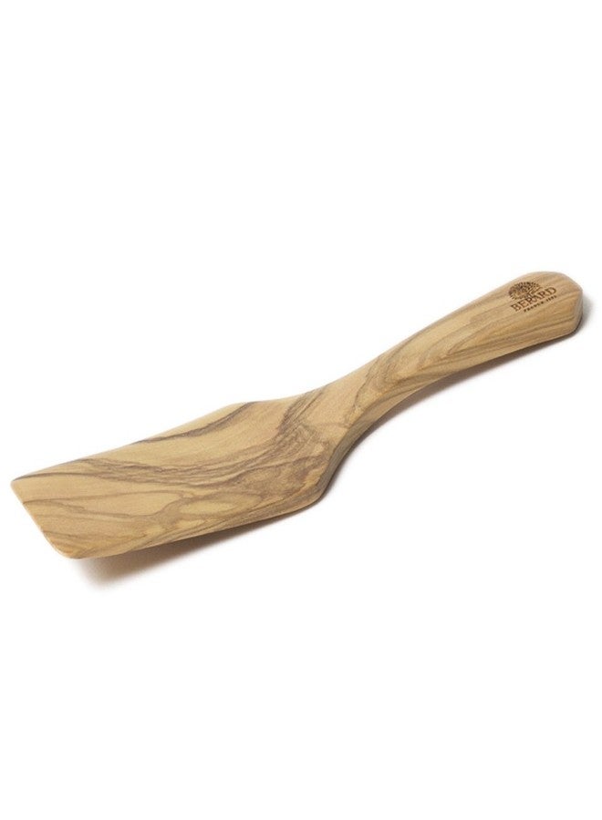 Browne Foodservice Berard 49471 French Olive-Wood Handcrafted Pastry Spatula - Image 1