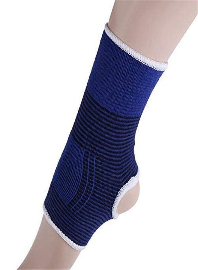 Krystle Ankle Support Guard Pain Relief for Gym and Physical Activities 1 Pair Ankle Support (Blue) - Image 2