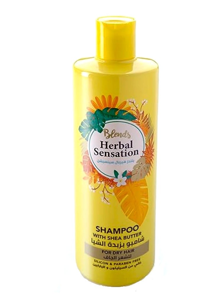 HERBAL SENSATION SHAMPOO WITH SHEA BUTTER 600 ML