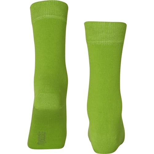 Mysocks Crew Socks for Women Men Colorful Seamless Toe Soft Cotton Dress Socks (Lime 8-12) - Image 3