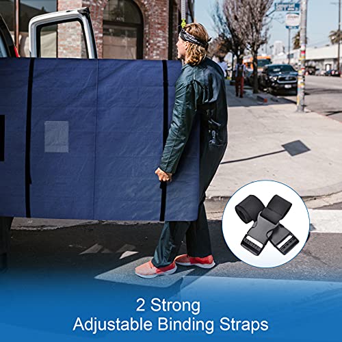 Coldwind Tie Down Straps 2PCS (1'' x 7.15') for Moving or Storage, Heavy Duty Lashing Strap, Adjustable Nylon Straps for Motorcycle, Cargo, Trucks, Trailer, Luggage - Image 4