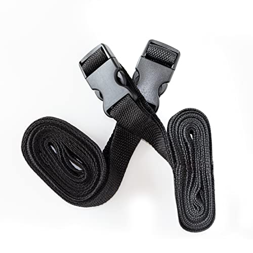 Coldwind Tie Down Straps 2PCS (1'' x 7.15') for Moving or Storage, Heavy Duty Lashing Strap, Adjustable Nylon Straps for Motorcycle, Cargo, Trucks, Trailer, Luggage - Image 1