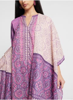 Biba Kurta With Palazo & Dupatta Set  - Image 3