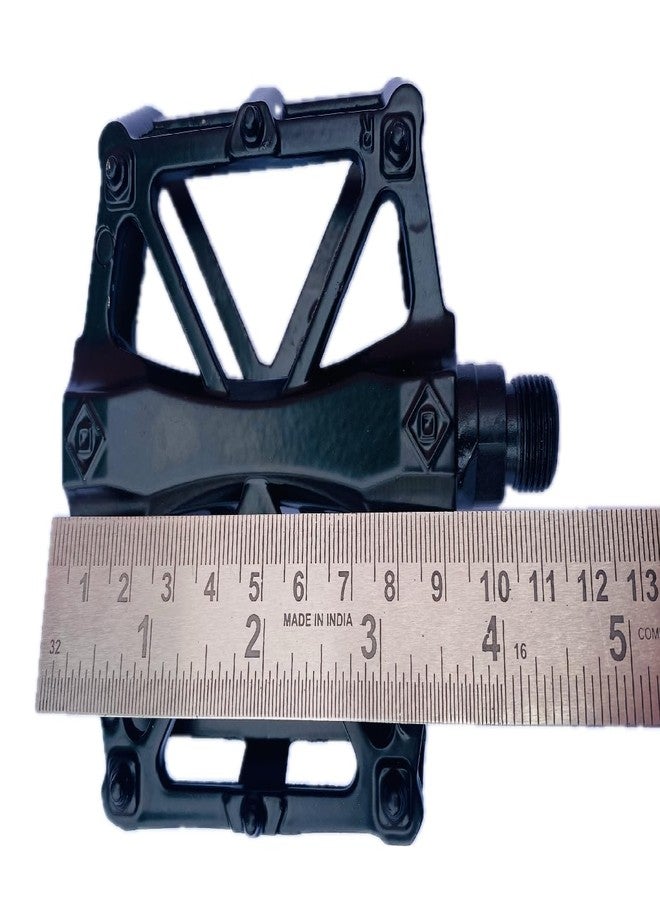 Ilsha® New Deign Cycle Durable Aluminium Alloy MTB Cycle Road Bicycle Flat Pedals 9/16" Pedal ( Deals Only in Quality Product ) - Image 5