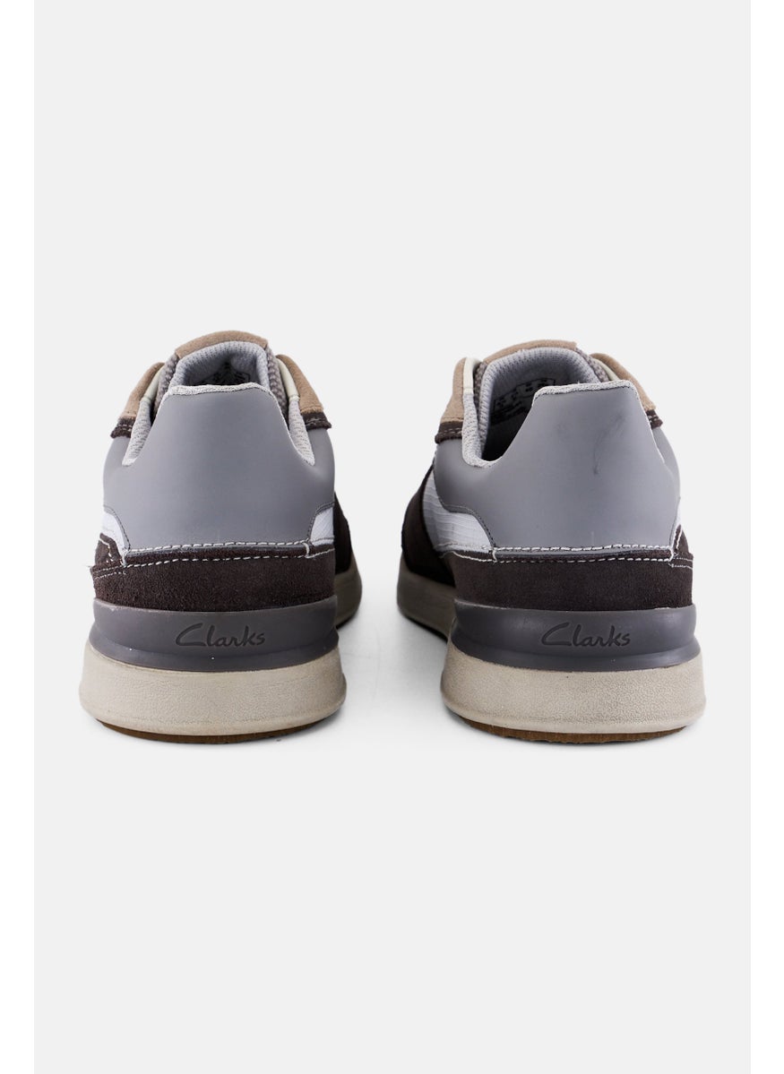 clarks - Men Standard Racelite Tor Lace Up Shoes, Grey - Image 1