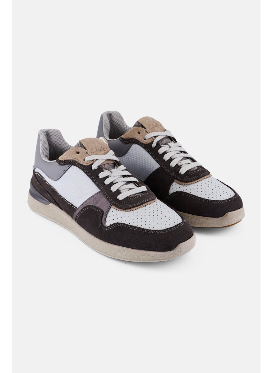 clarks - Men Standard Racelite Tor Lace Up Shoes, Grey - Image 1
