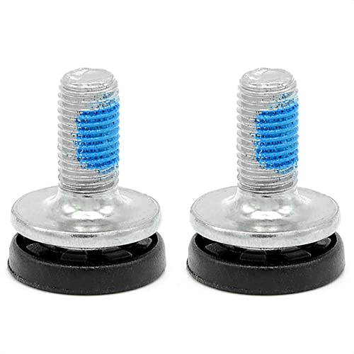 KIEVODE 2 PCS Bike 8mm Hex Crank Arm Fixing Bolts with Caps - Capless Bottom Bracket Screws for Mountain and Road Bicycle Axle - for FSA, Suntour, Prowheel and More - Image 1