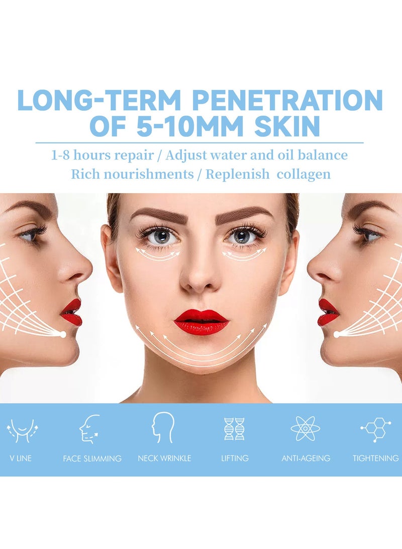 EELHOE Lift Mask,Double-Chin Mask,V-Line Face Mask,Double-Chin Face Lifting Mask,Double-Chin Reducer Face Tape,Lifting Chin Mask,Double-Chin Remover Face Lift Tape,Double-Chin Mask - Image 3