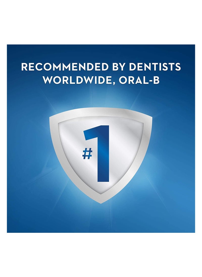 Oral-B 0ral-B Delicate White Medium Family Manual Toothbrushes – Multi-Colored – Pack of 4  - Image 2