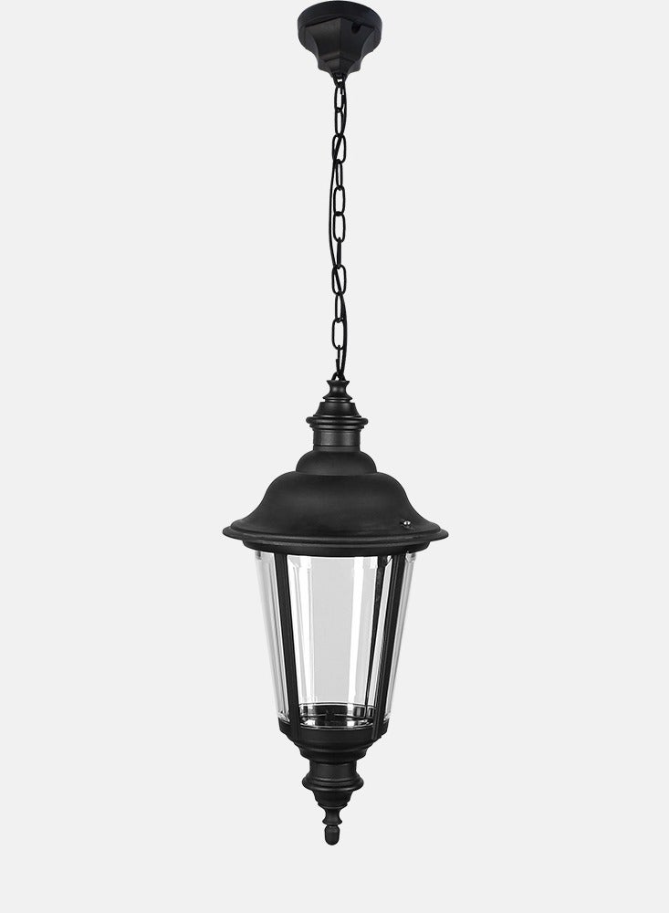 Black Outdoor Hanging Lantern