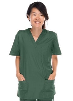 Meridian Meridian Classic Scrub Top - Comfortable and Stylish Unisex Medical V-Neck Top. Ideal for Healthcare Professionals. Durable, Functional.  - Image 1