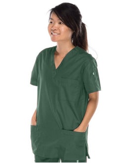 Meridian Meridian Classic Scrub Top - Comfortable and Stylish Unisex Medical V-Neck Top. Ideal for Healthcare Professionals. Durable, Functional.  - Image 2