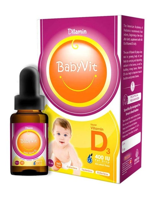 BabyVit Vitamin D3 400 IU Drop 10ml
