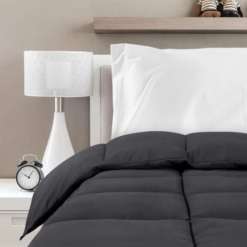 haodeSize Duvet Lightweight Coverless All Season Duvet, Soft Breathable Microfiber with Box Stitching, 220x230 cm - Image 2