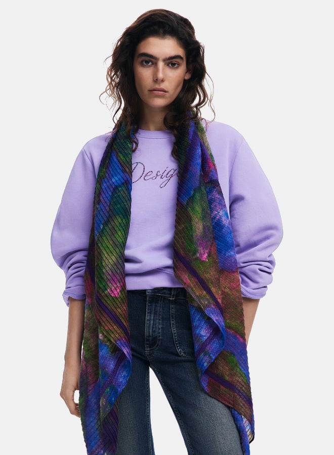 DESIGUAL Leaf scarf  - Image 5