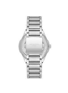 Lee Cooper Lee Cooper Men's Watch, Automatic  Display and Metal Strap - LC08051.370, Silver  - Image 3