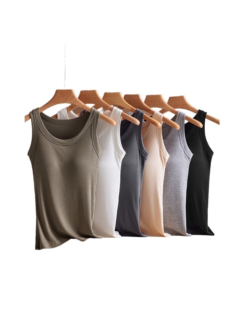 KUYING New Seamless Thread Vest with Chest Cushion - Image 2