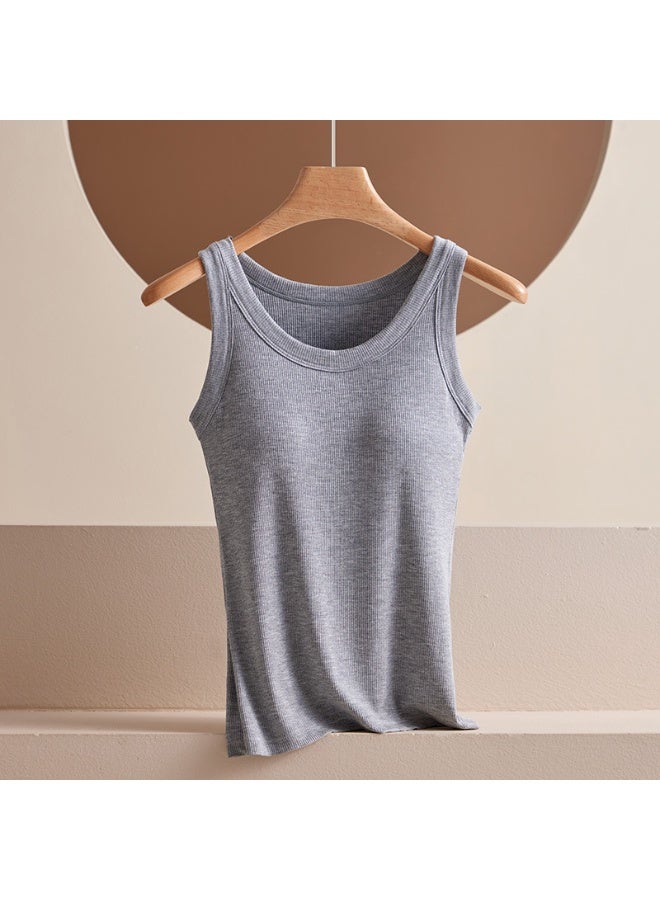 KUYING New Seamless Thread Vest with Chest Cushion - Image 1