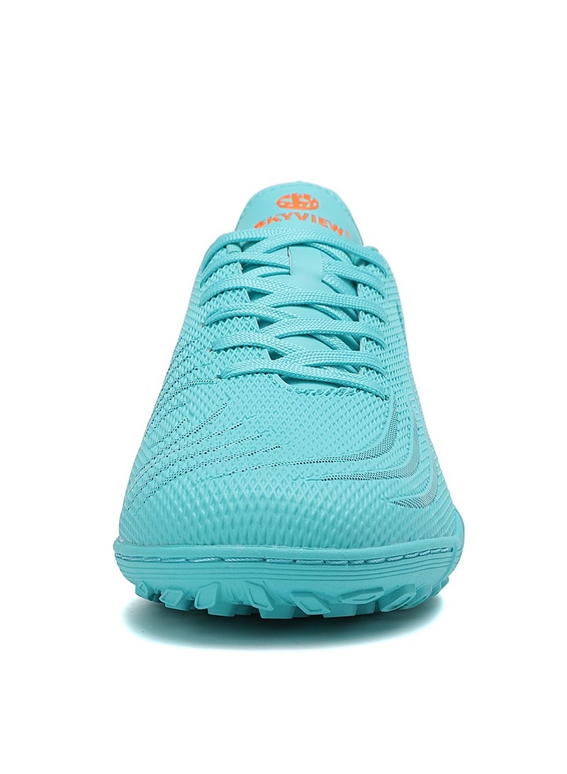 سكاي فيو أحذية كرة قدم للرجال والنساء، أحذية احترافية IC/IN منخفضة الارتفاع، أحذية كرة قدم عشبية، أحذية تدريب كرة قدم الصالات الاحترافية للاستخدام الخارجي/الداخلي للجنسين - Image 3