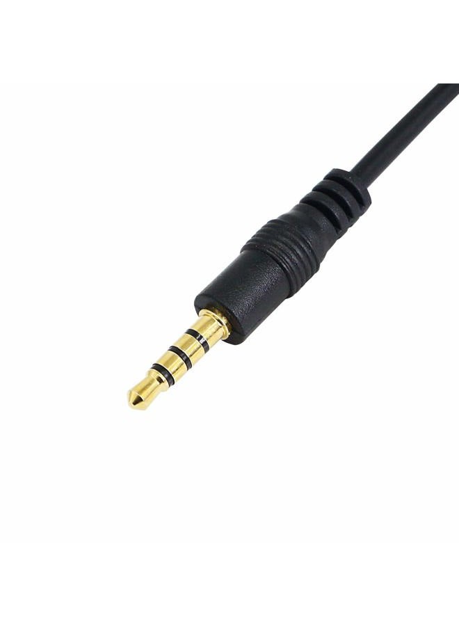 SinLoon RJ9 to 3.5mm Telephone Adapter Cable Female RJ9 Headset to Male 3.5mm Cell Phone Adapter - Convert RJ9 Headphone to Smartphones Most Android cellphone with 3.5mm Headphone Jack(3.5 RJ9) - Image 3