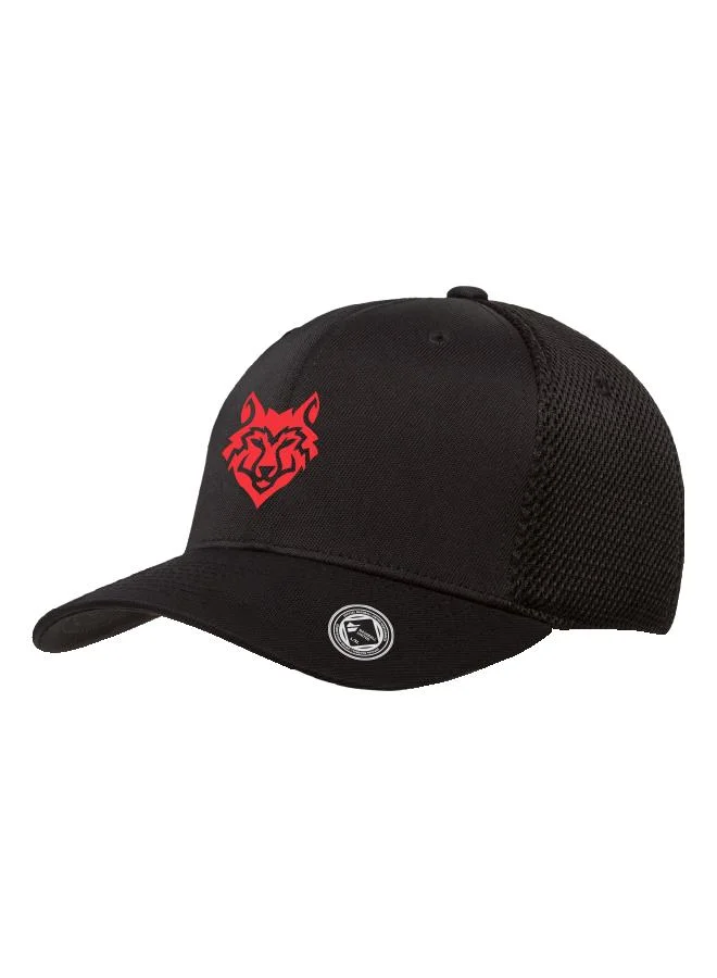 Baseball United Arabia Wolves Home Run Active Cap