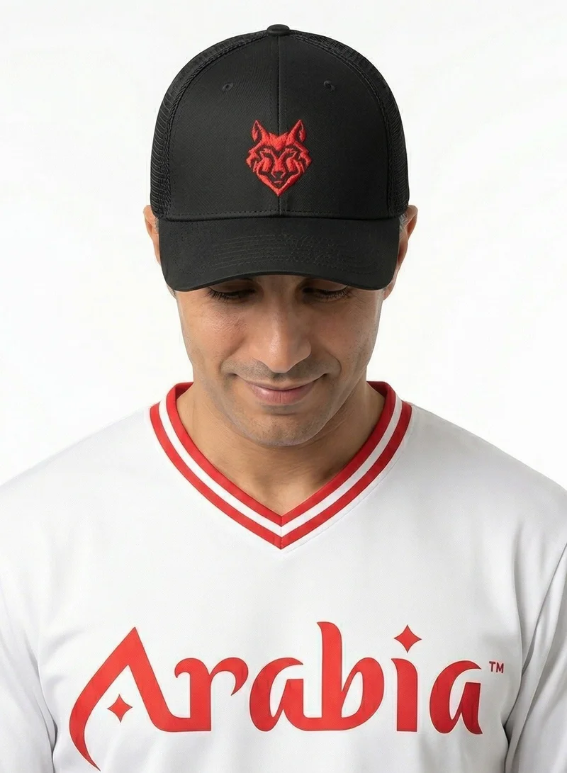 Baseball United Arabia Wolves Home Run Active Cap