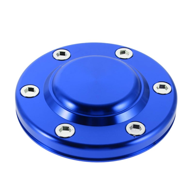 Durable Blue Aluminum Alloy Wheel Rim Hub Caps With Enhanced Protection For Various Car Models - Image 2