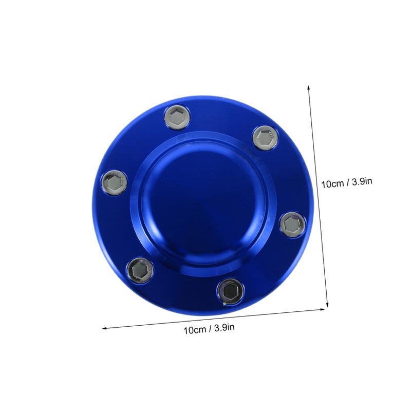Durable Blue Aluminum Alloy Wheel Rim Hub Caps With Enhanced Protection For Various Car Models - Image 3